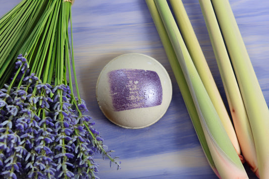 Lavender Lemongrass Bath Bomb