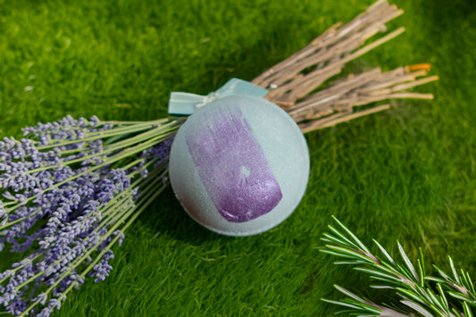 Lavender Rosemary Bath Bomb